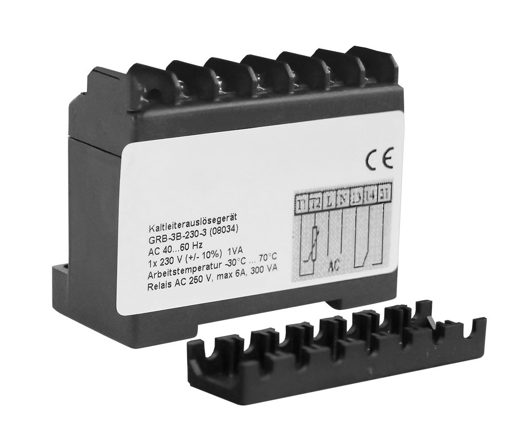 PTC thermistor tripping device